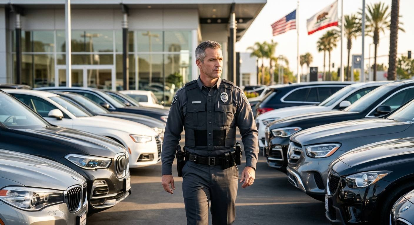 Should Orange County Car Dealerships Hire Armed or Unarmed Security